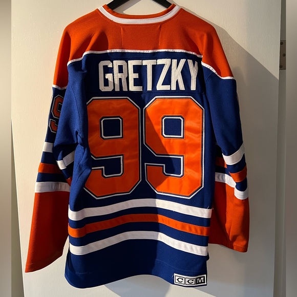 Wayne Gretzky Oilers Jersey PRO SIZE 48 - Picture 4 of 4